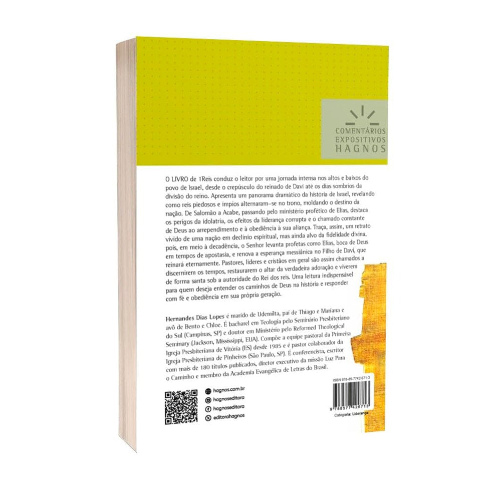 1 Reis | Comentários Expositivos | Hernandes Dias Lopes