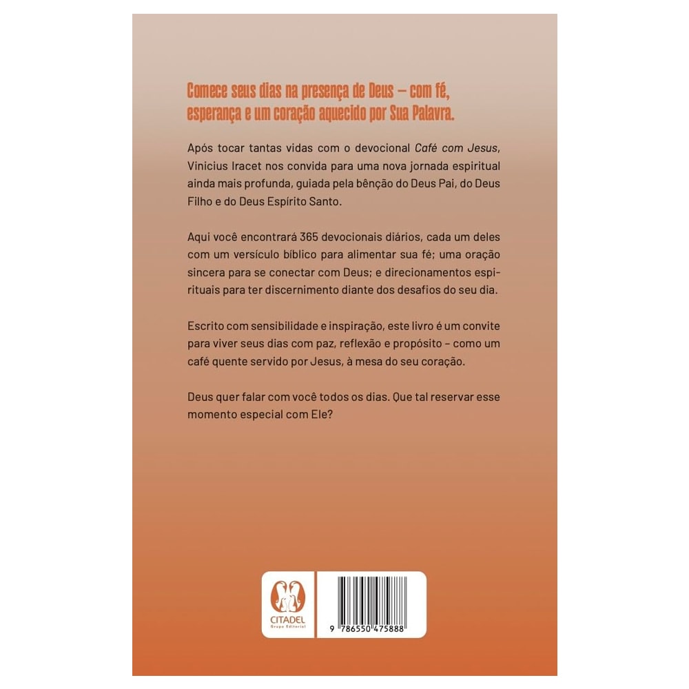 Devocional Café Com Jesus | Vinicius Iracet