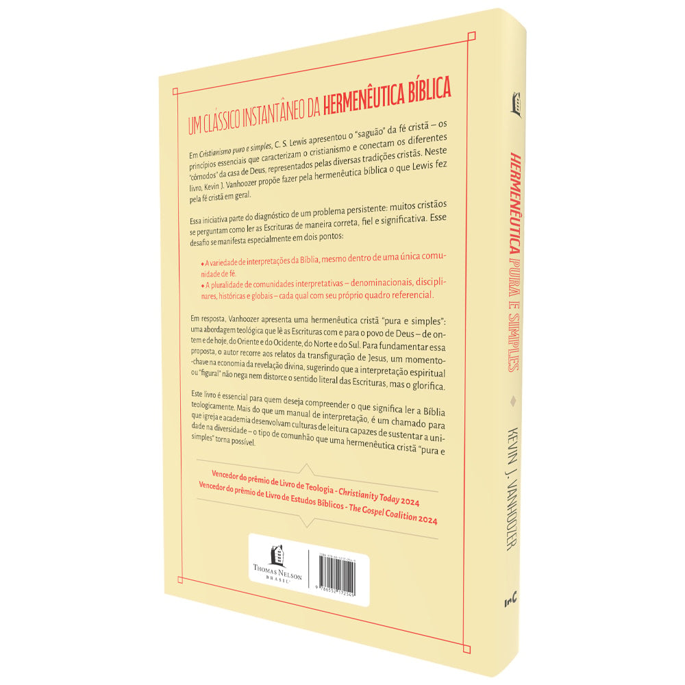 Hermenêutica Pura e Simples | Kevin J. Vanhoozer