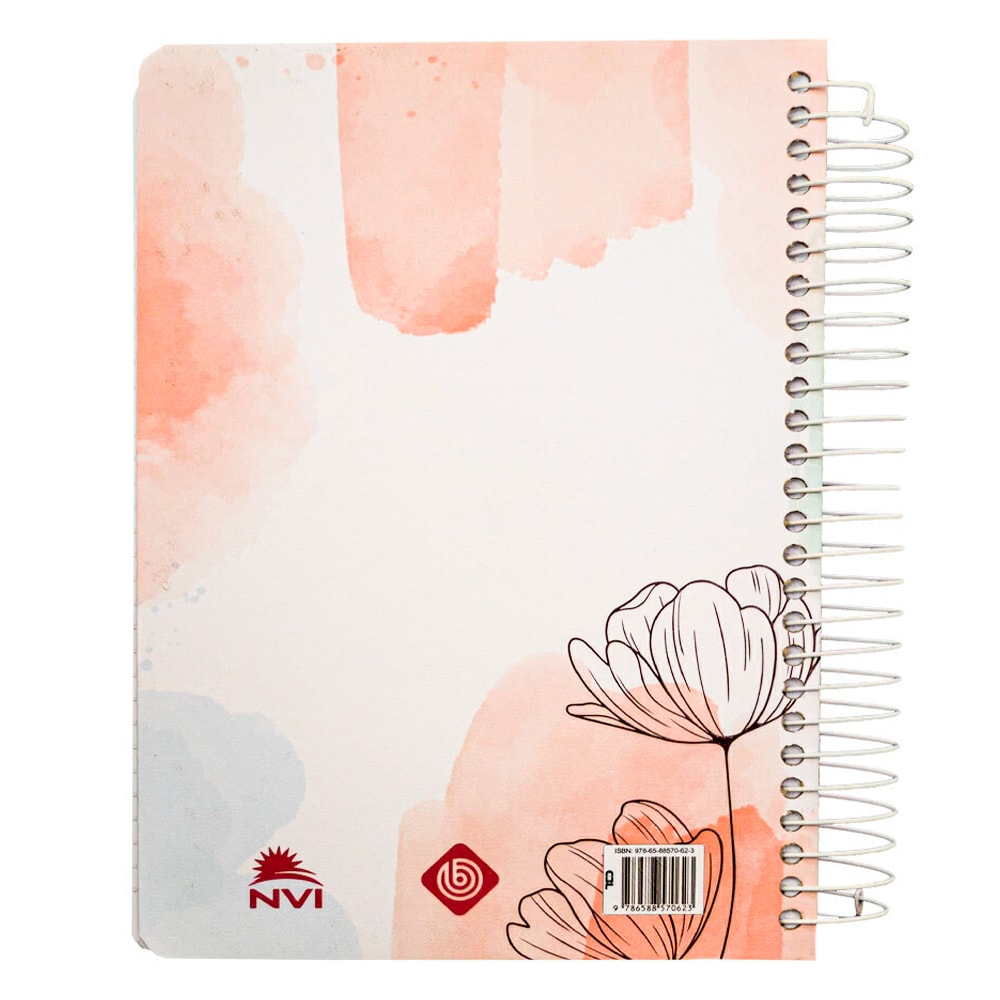 Minha Bíblia Diária Tinta Água | NVI | Com Espaços Para Anotações | Capa Dura