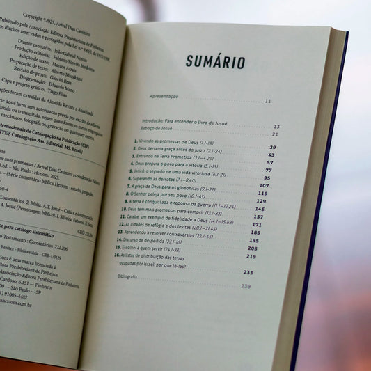 Josué | Série Comentário Bíblico Heziom | Arival Dias Casimiro