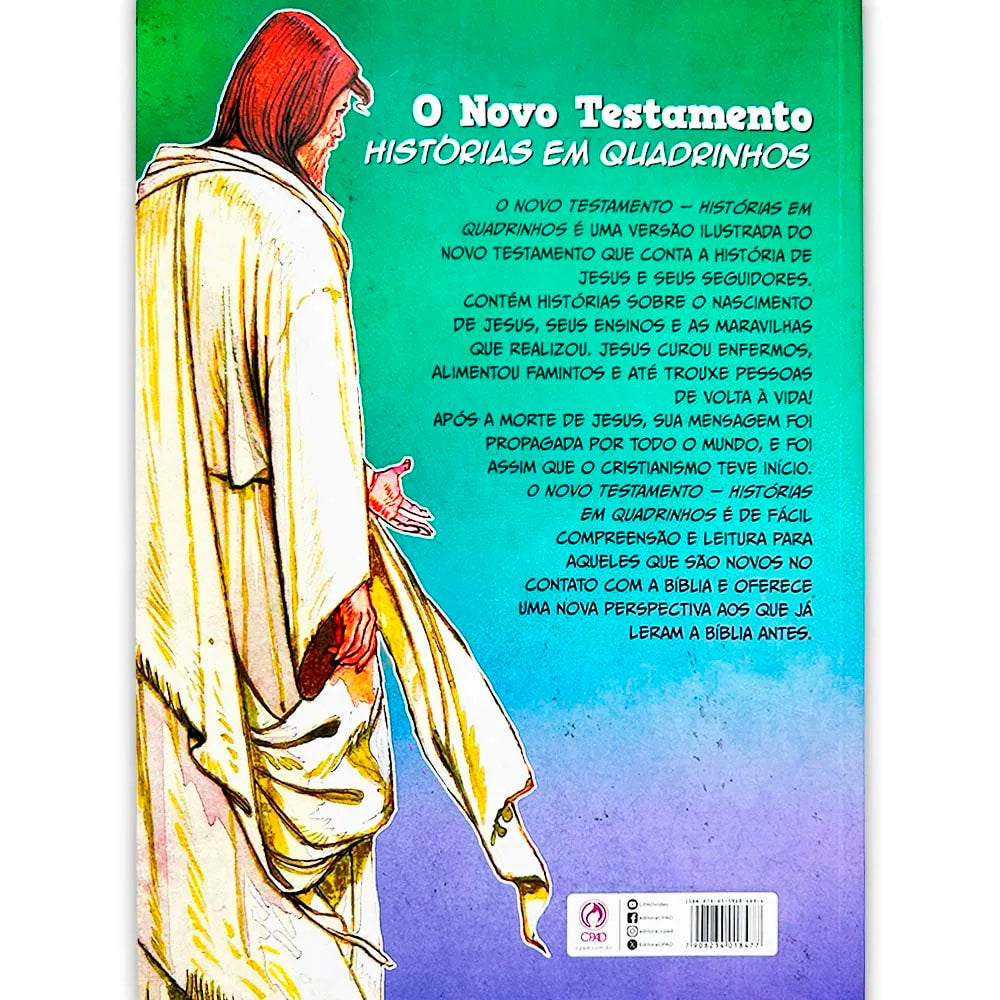 O Novo Testamento | Histórias em Quadrinhos | Ilustrado José Pérez Monteiro