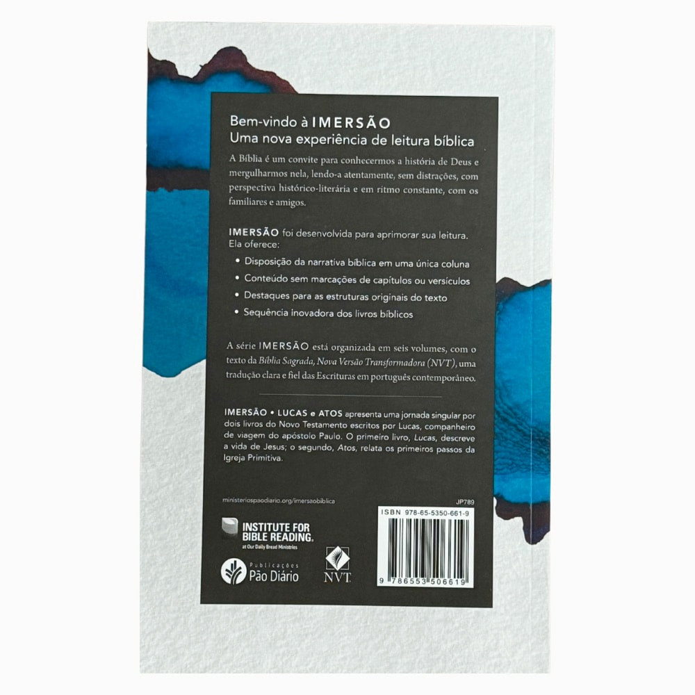 Imersão: Uma Nova Experiência de Leitura Bíblica | Lucas e Atos