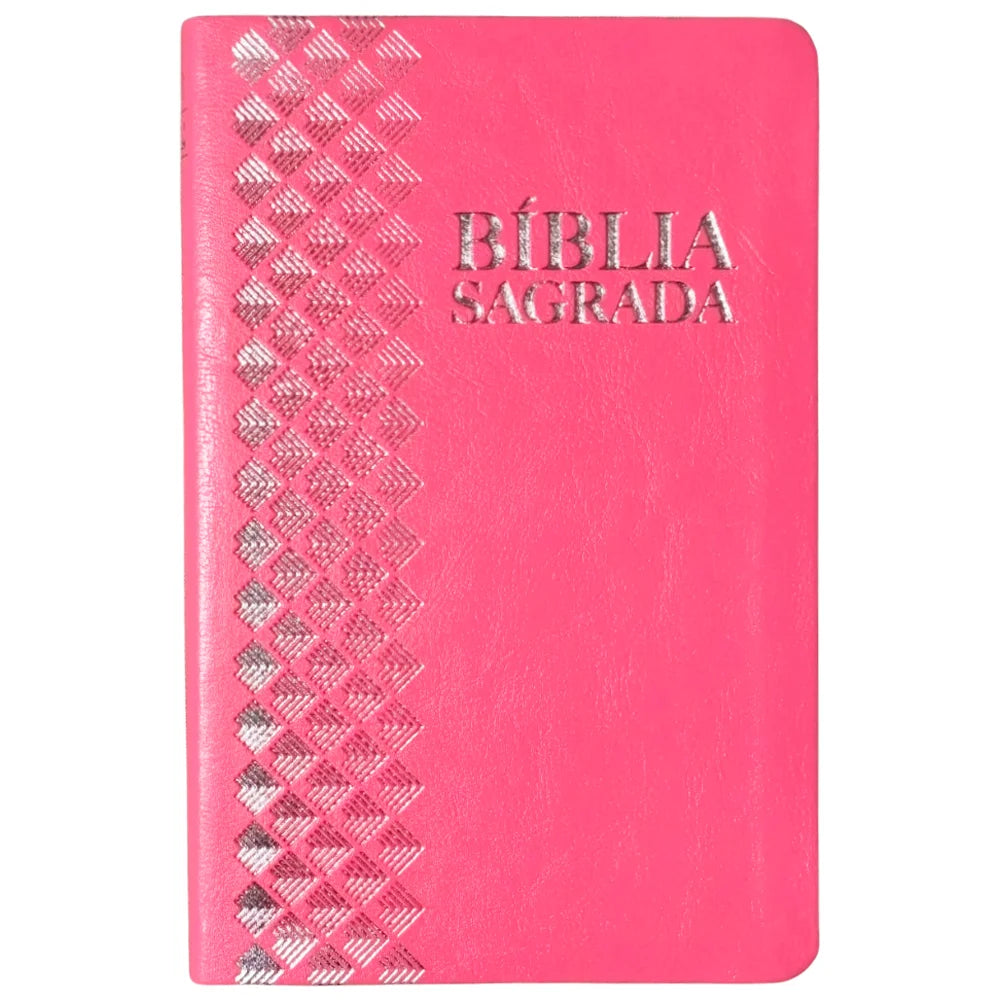 Bíblia Sagrada | ARC | Letra Normal | Capa Luxo Pink