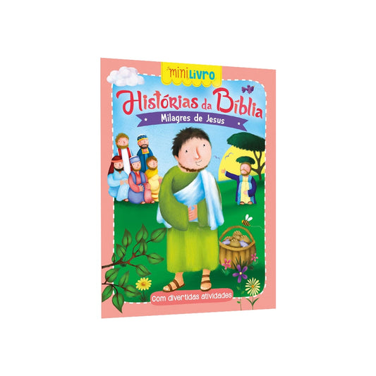 Mini Livro | Histórias da Bíblia | Milagres de Jesus