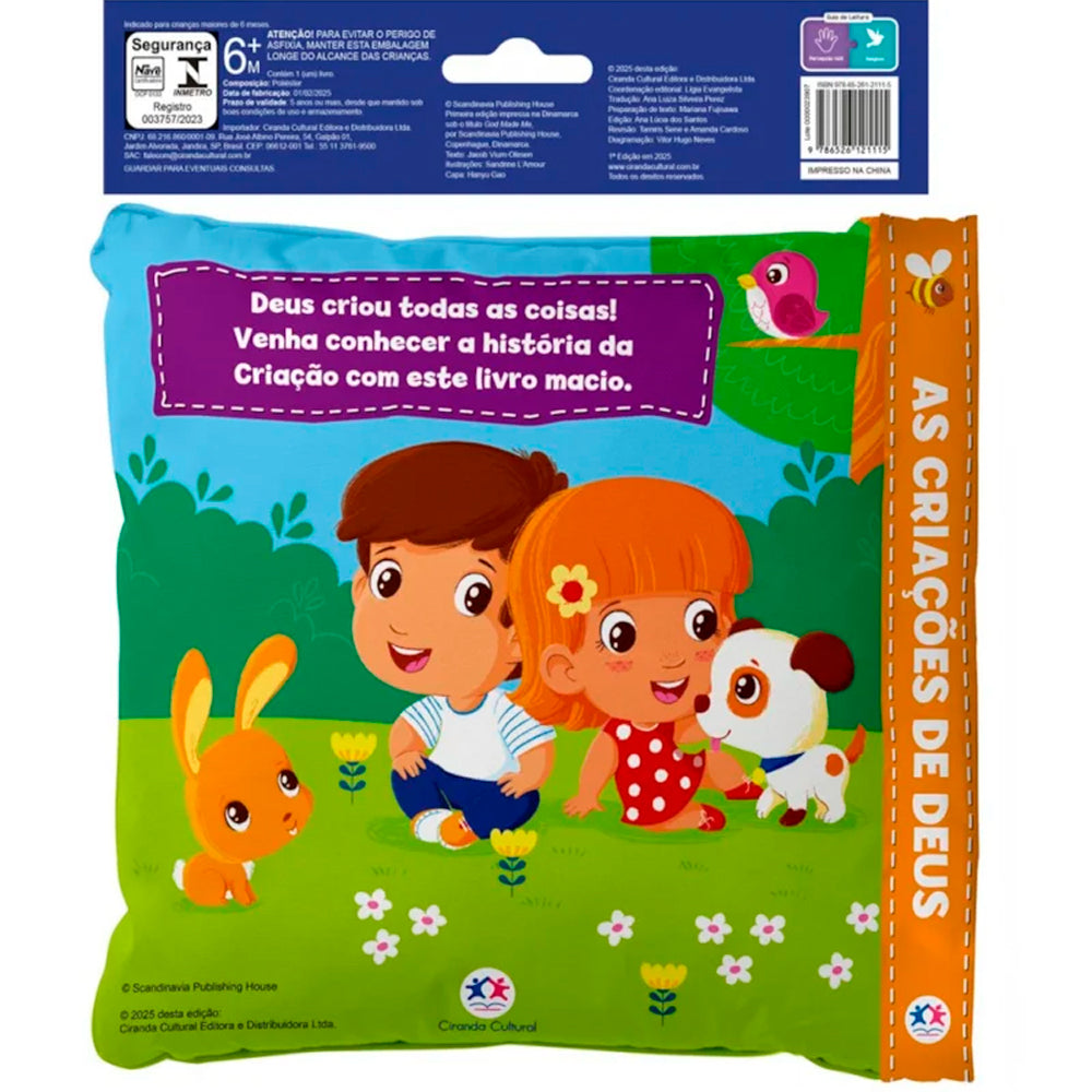 As Criações de Deus | Meu Livro de Pano | Jacob Vium-Olesen