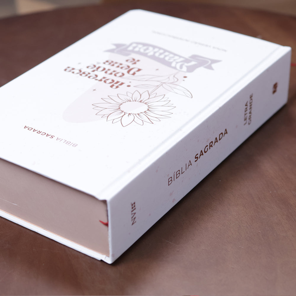Bíblia Sagrada Floresça | NVI | Letra Maior | Capa Dura