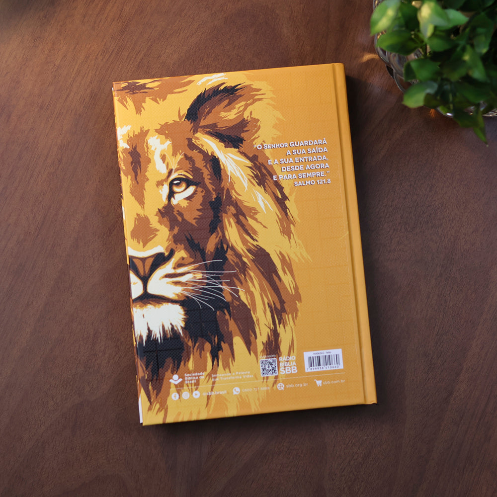 Bíblia Aslam Gold | NAA | Letra Grande | Capa Dura