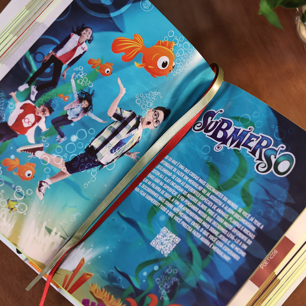 Bíblia de Estudo Kids | NTLH | Letra Grande | O Mundo de Otávio | Capa Dura Leão