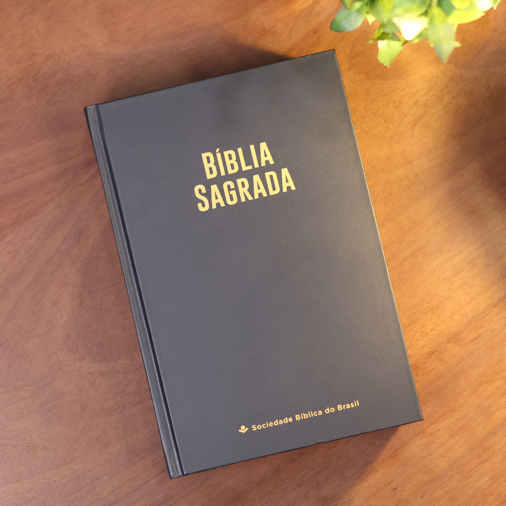 Bíblia Sagrada Semear | NAA | Capa Dura Preta