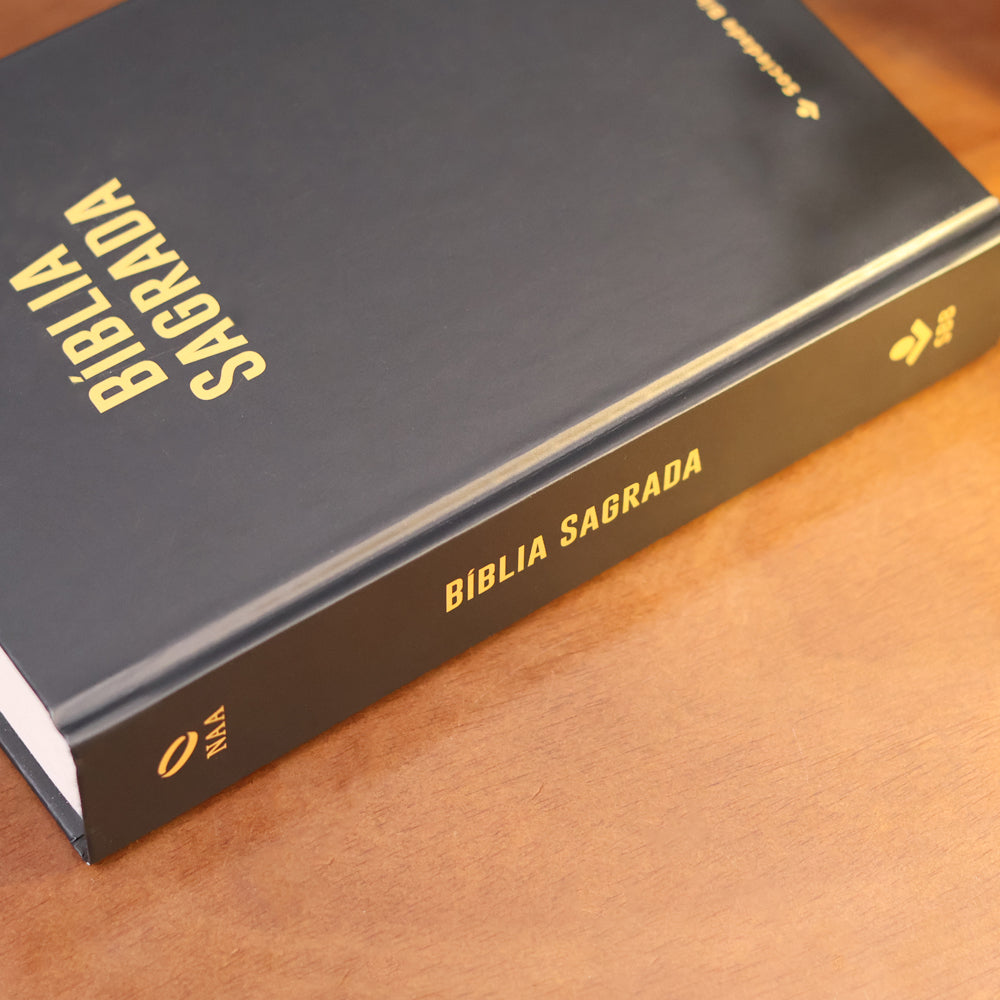 Bíblia Sagrada Semear | NAA | Capa Dura Preta