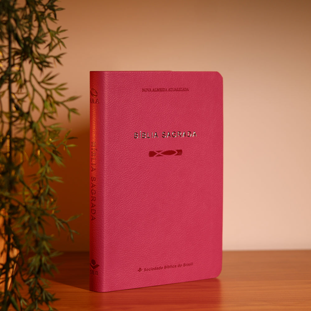 Bíblia Sagrada Slim | NAA | Pink