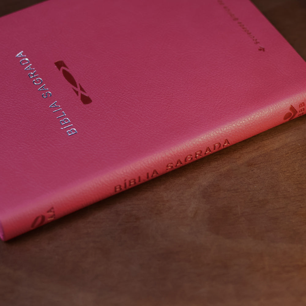 Bíblia Sagrada Slim | NAA | Pink