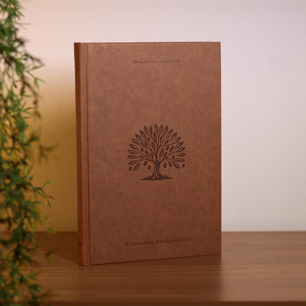 Bíblia Sagrada Árvore | ARA | Capa Dura Marrom