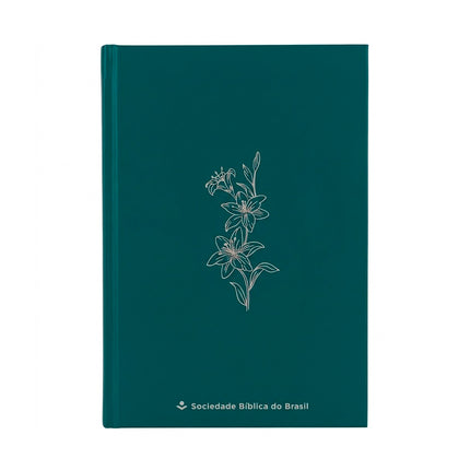 Bíblia Sagrada Mare | ARA | Lírios | Capa Dura Verde