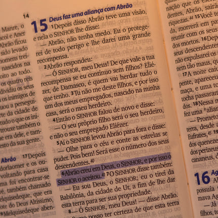Bíblia Sagrada | NTLH | 3 Palavrinhas | Capa Dura Amarela