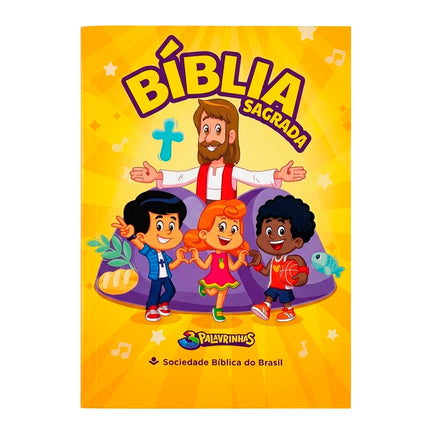 Bíblia Sagrada | NTLH | 3 Palavrinhas | Capa Brochura