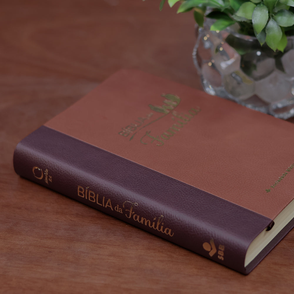 Bíblia da Família | ARA |  Letra Normal | Capa Marrom