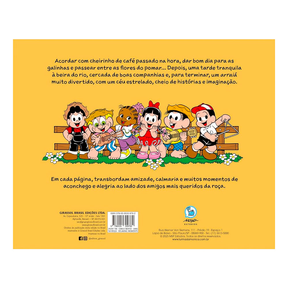 Livro de Colorir | Chico Bento | Dias na Roça