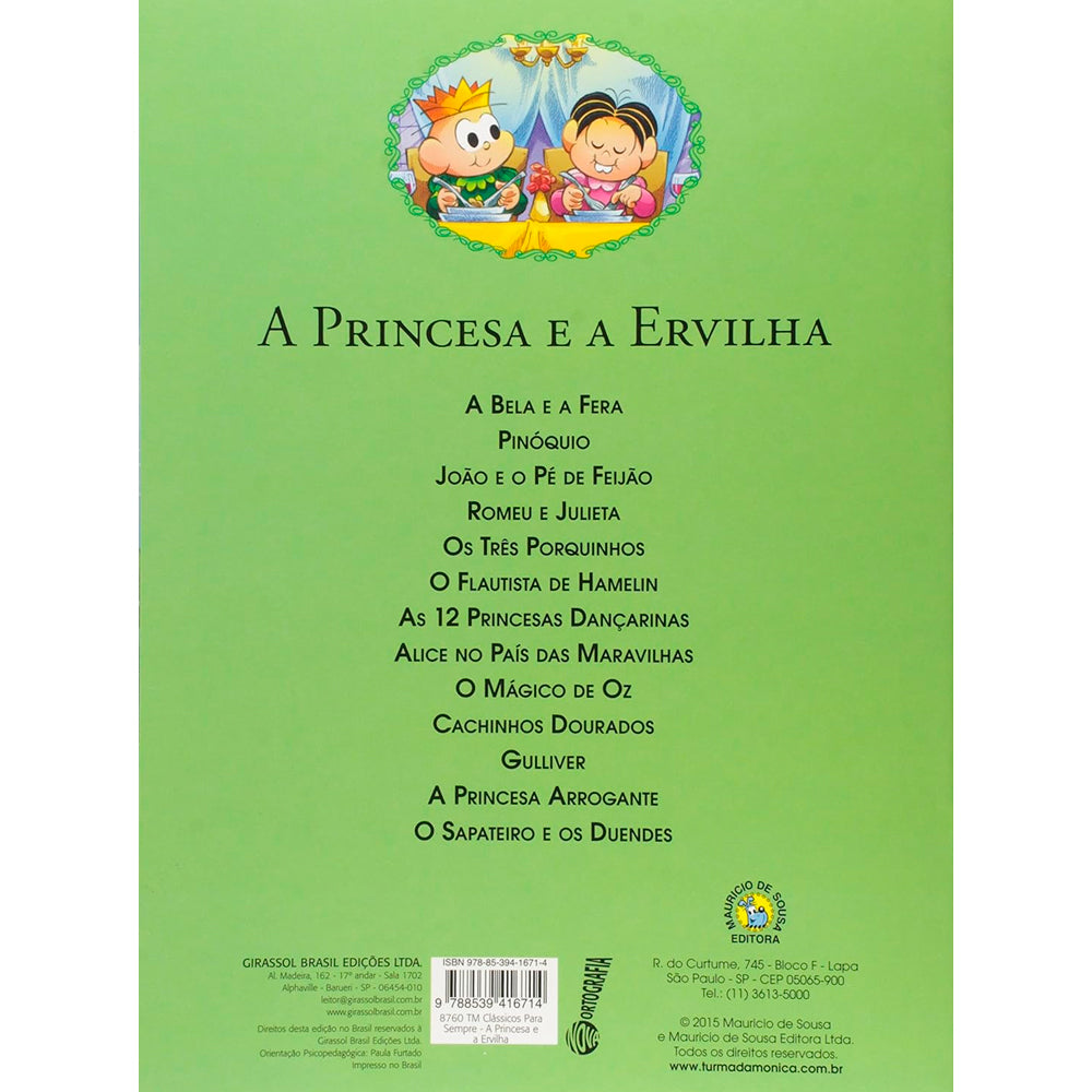 Turma da Mônica | A Princesa e a Ervilha