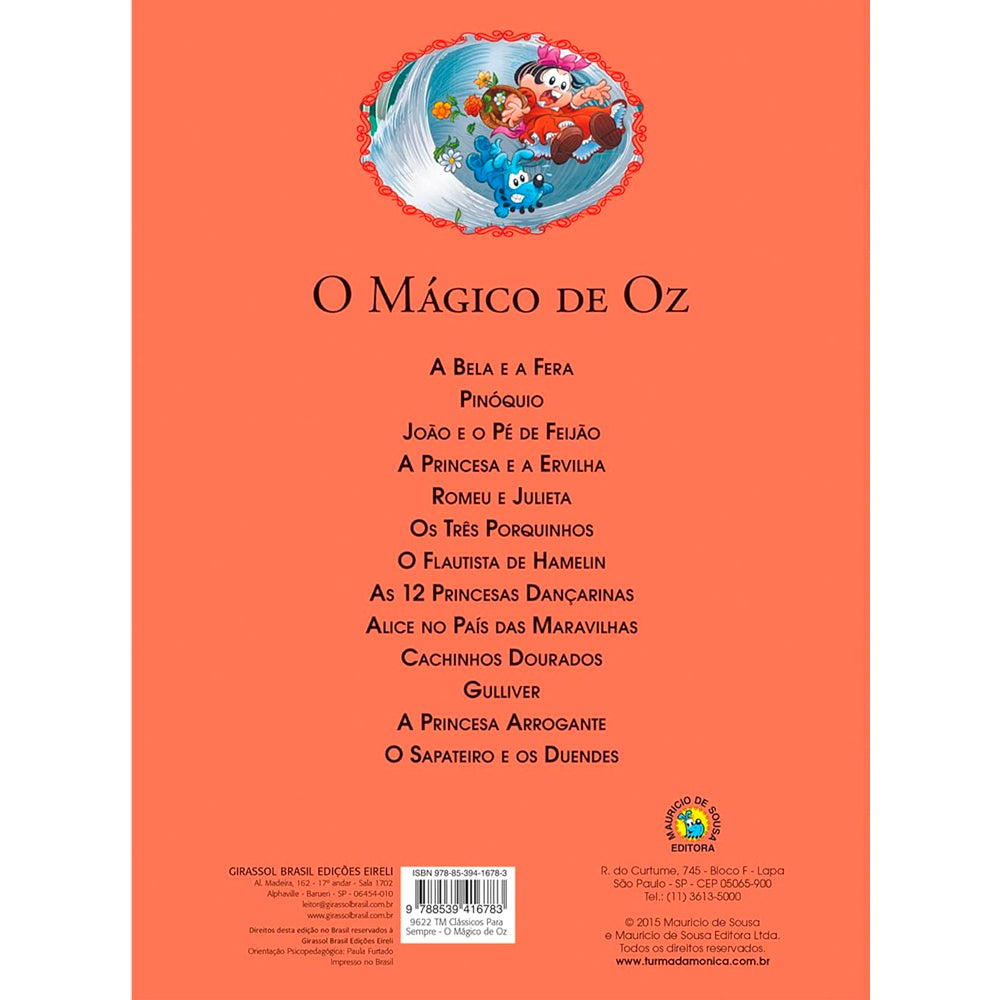 Turma da Mônica | O Mágico de Oz | Clássicos Para Sempre