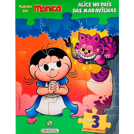 Turma da Mônica | Alice no País das Maravilhas | Quebra - Cabeças