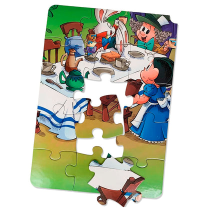 Turma da Mônica | Alice no País das Maravilhas | Quebra - Cabeças
