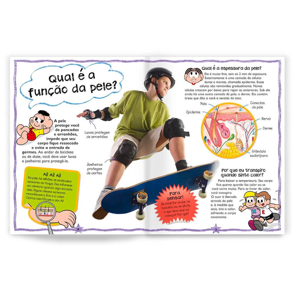 Turma da Mônica | Meu Primeiro Livro do Corpo Humano