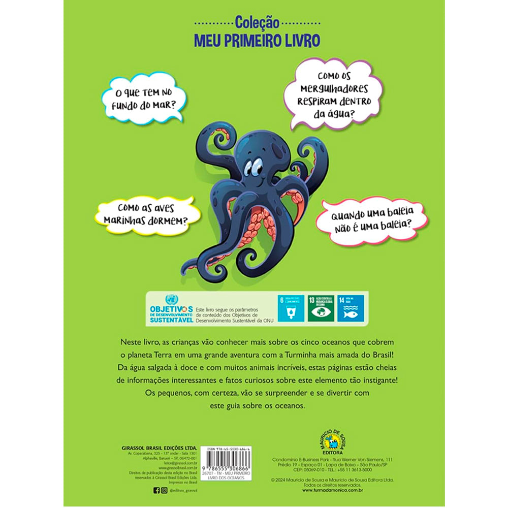 Turma da Mônica | Meu Primeiro Livro dos Oceanos