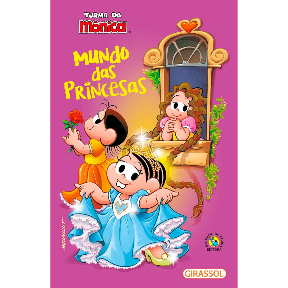 Turma da Mônica | Mundo das Princesas | Capa Lilás