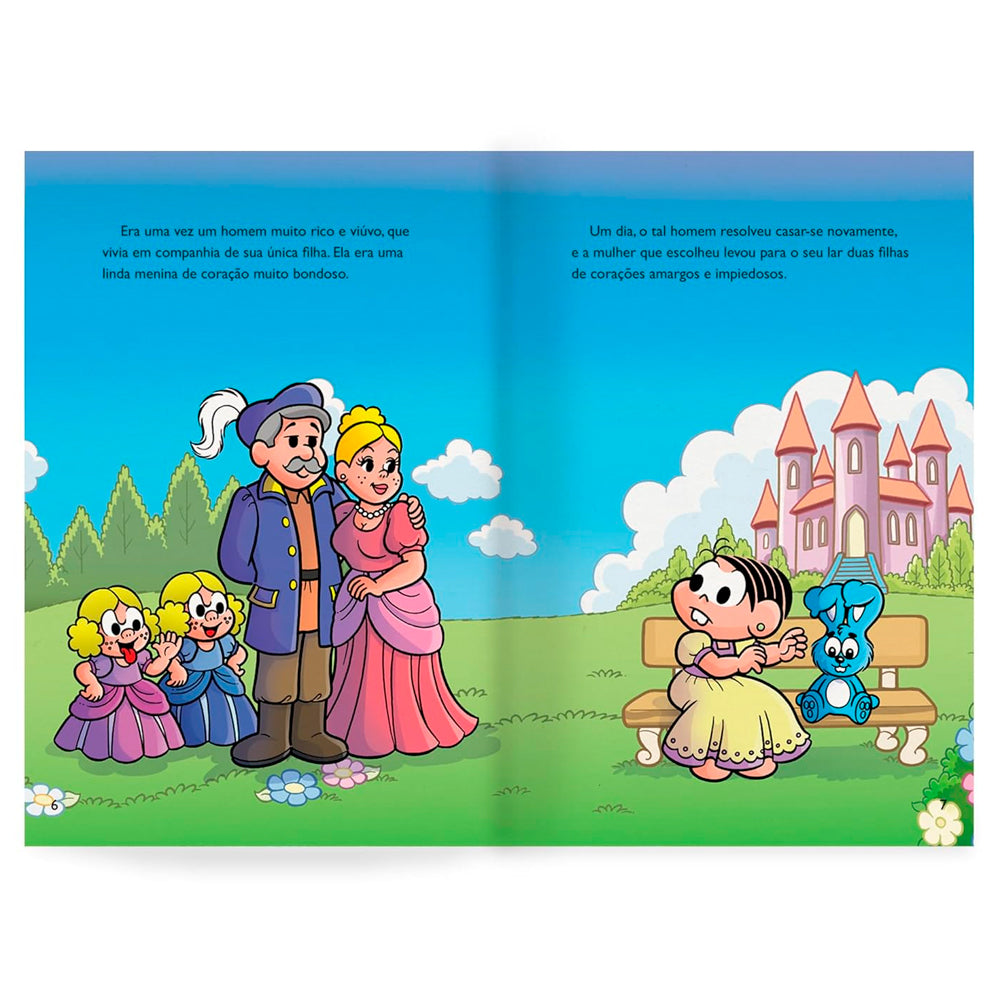 Turma da Mônica | Mundo das Princesas | Capa Lilás