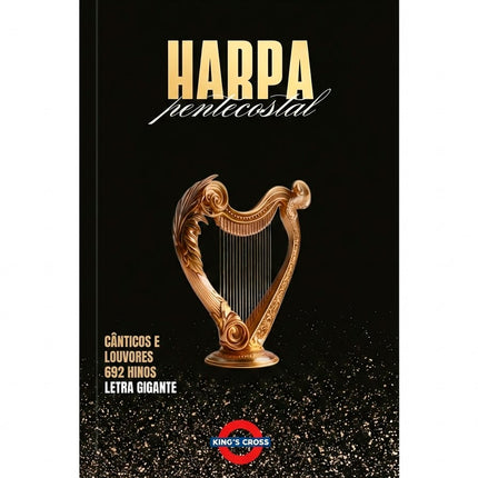 Harpa Pentecostal | Letra Gigante | 692 Hinos | Capa Luxo Baixo Relevo