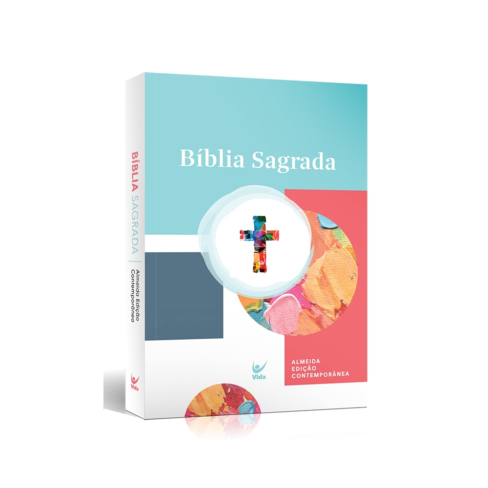 Bíblia Aquarela | Letra Normal | AEC | Capa Brochura