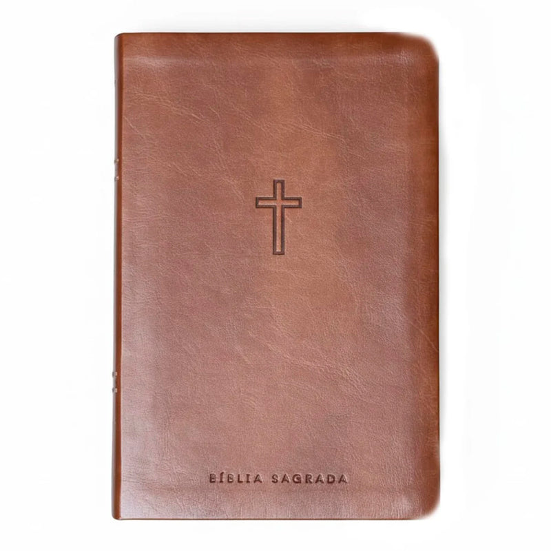Bíblia Sagrada Slim | NAA | Marrom | Editora Vida
