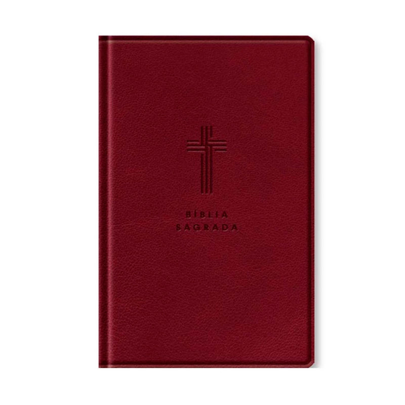 Bíblia Sagrada | NVI | Letra Gigante | Vinho Com Índice
