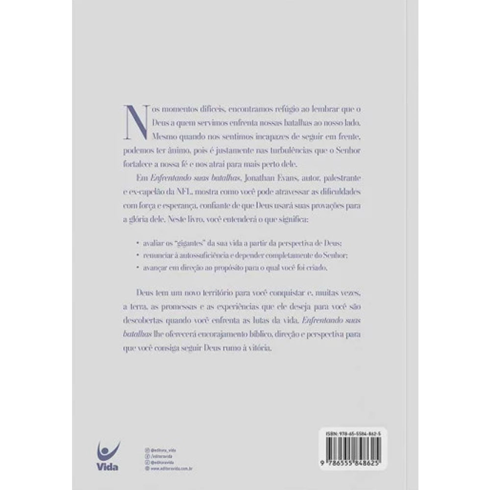 Enfrentando Suas Batalhas | Jonathan Evans