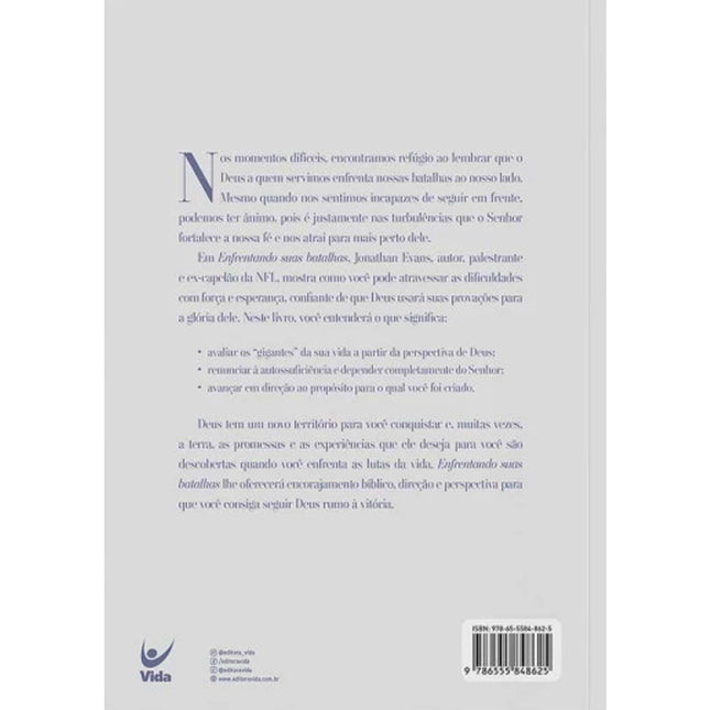 Enfrentando Suas Batalhas | Jonathan Evans