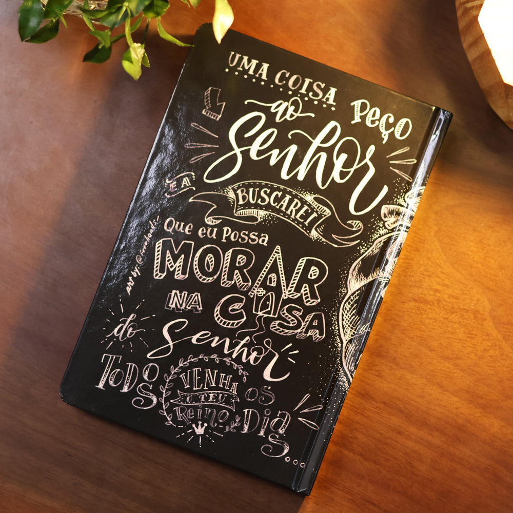Bíblia JesusCopy Lettering | NAA | Capa Dura