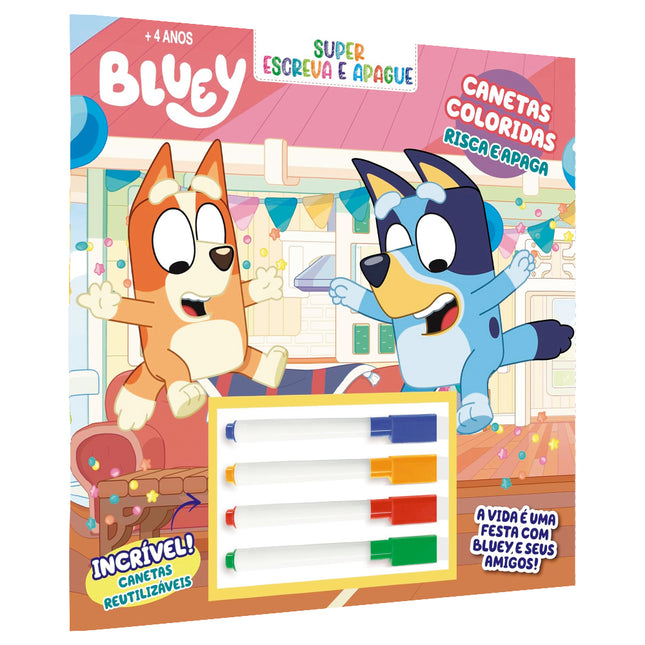 Bluey | Super Escreva e Apague