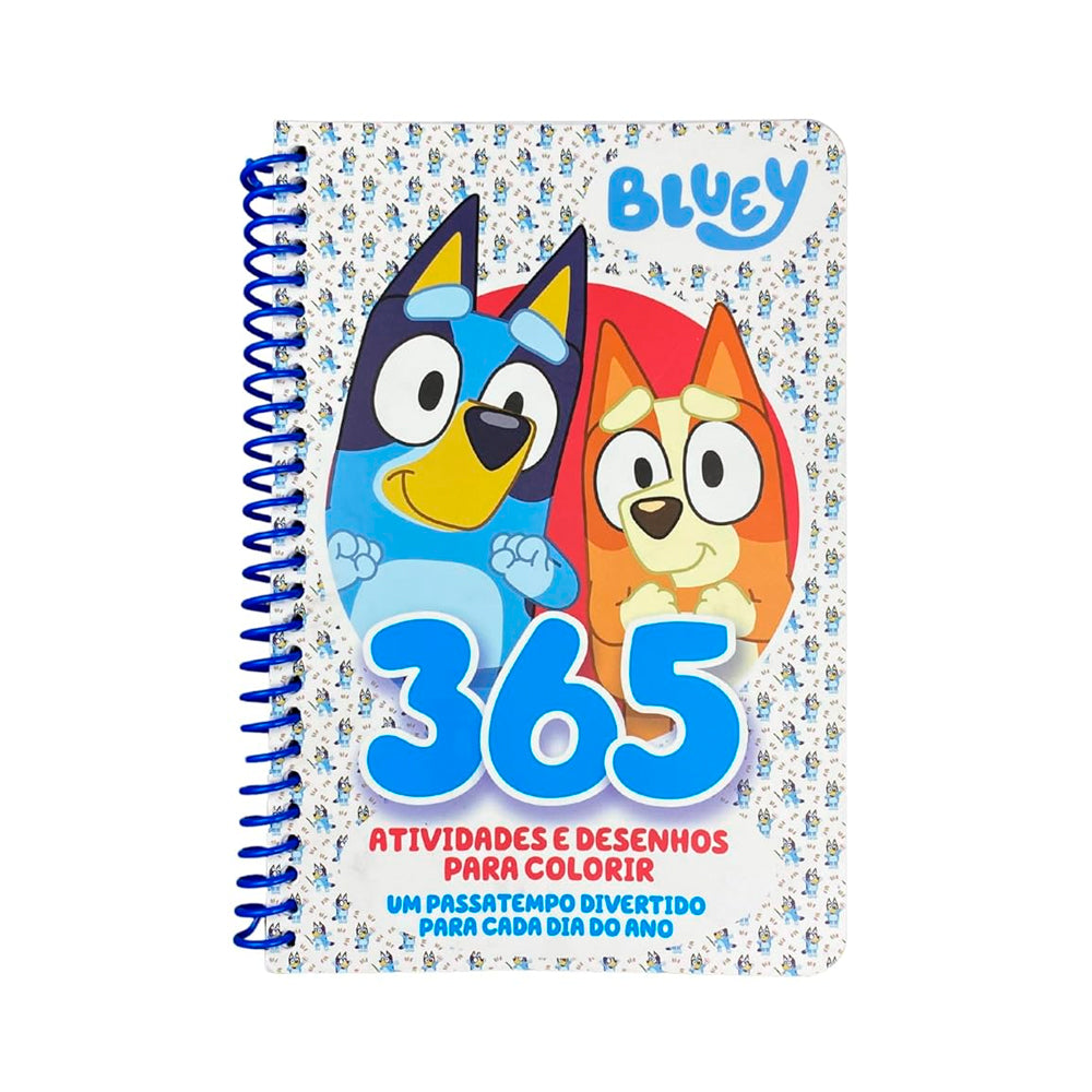 Bluey 365 Atividades e Desenhos para Colorir