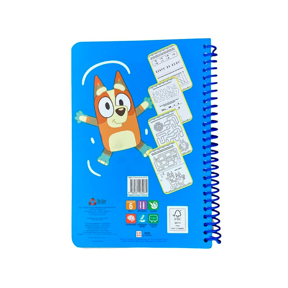 Bluey 365 Atividades e Desenhos para Colorir
