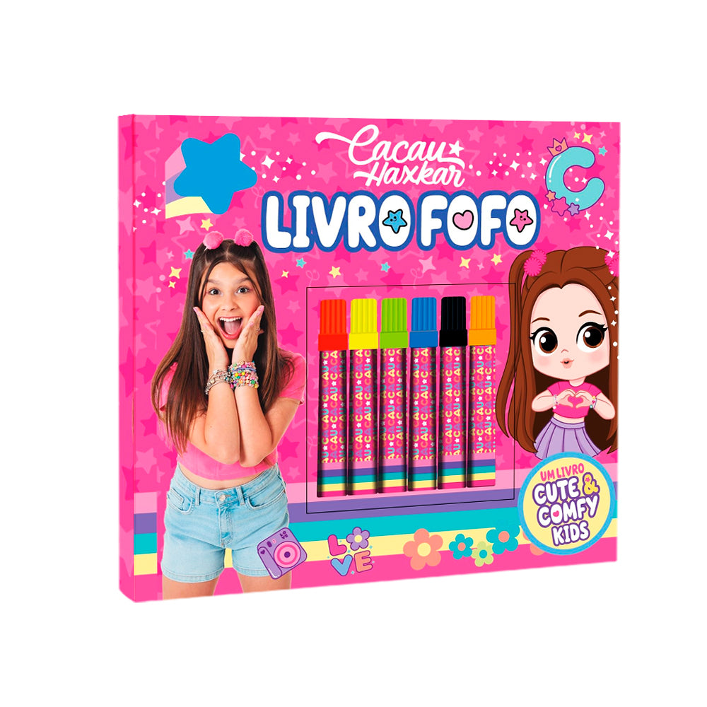 Cacau Haxkar | Livro Fofo | Cute & Comfy Kids