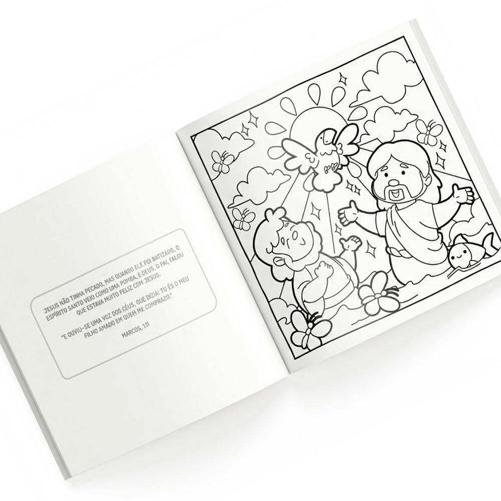 Colorindo com Deus Pai | Livro Fofo | Cute & Comfy Kids