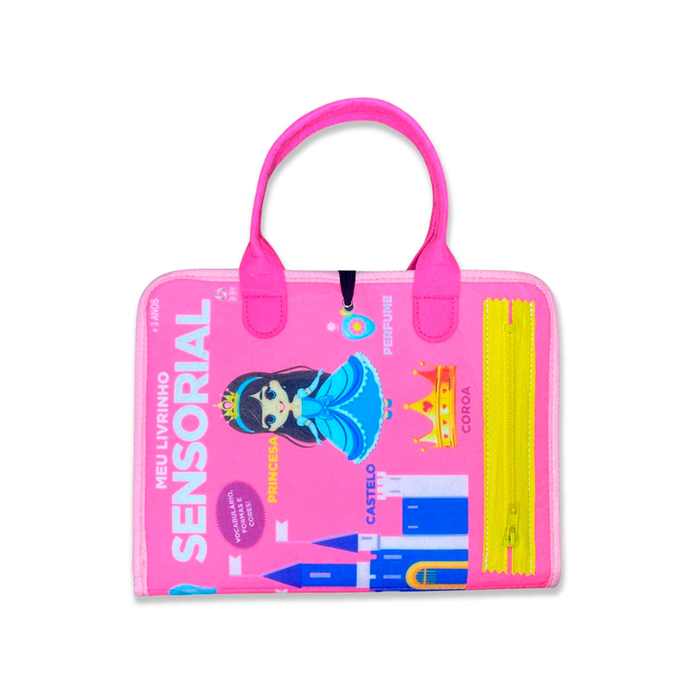 Meu Livrinho Sensorial | Maleta Educativa | Princesas