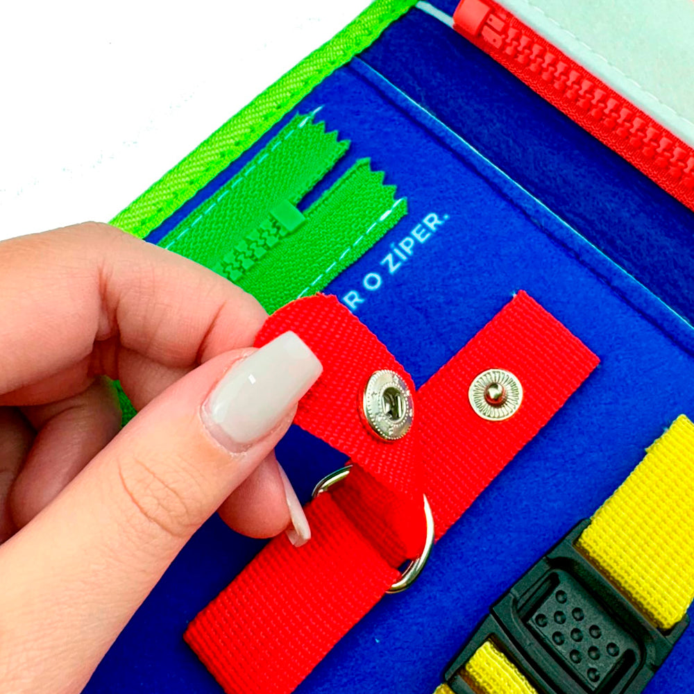 Meu Livrinho Sensorial | Maleta Educativa | Veículos