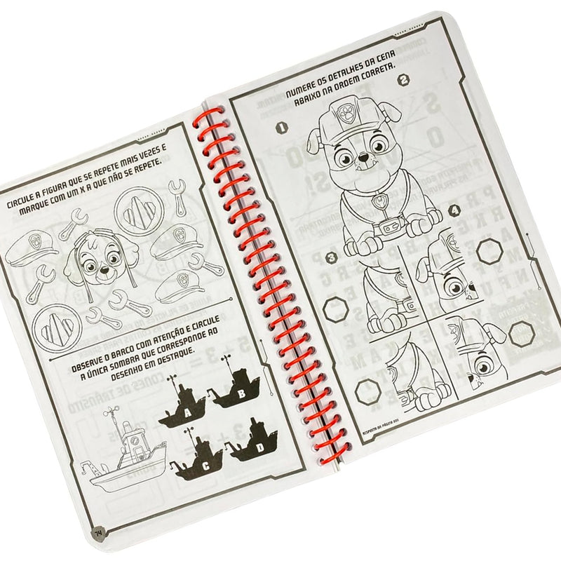 Patrulha Canina | 365 Atividades e Desenhos para Colorir