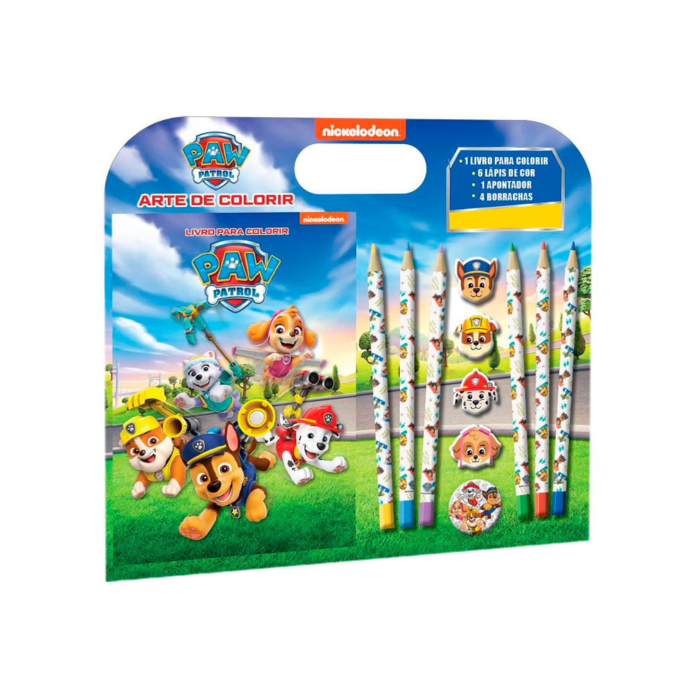 Paw Patrol Arte de Colorir | Livro Para Colorir