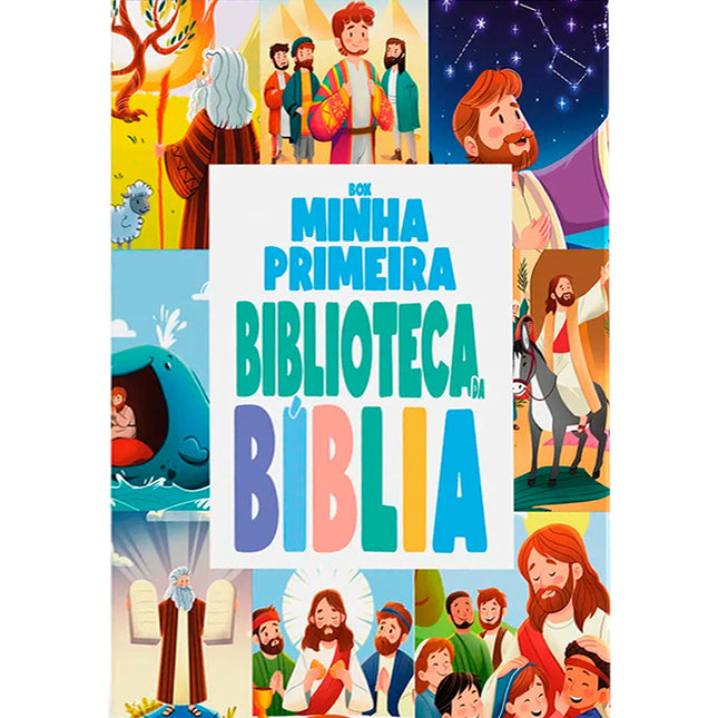 Coleção Minha Primeira Biblioteca da Bíblia | Box com 3 Livrinhos