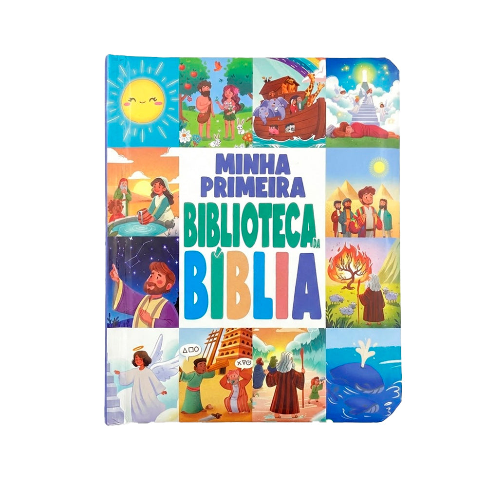 Coleção Minha Primeira Biblioteca da Bíblia | Box com 3 Livrinhos