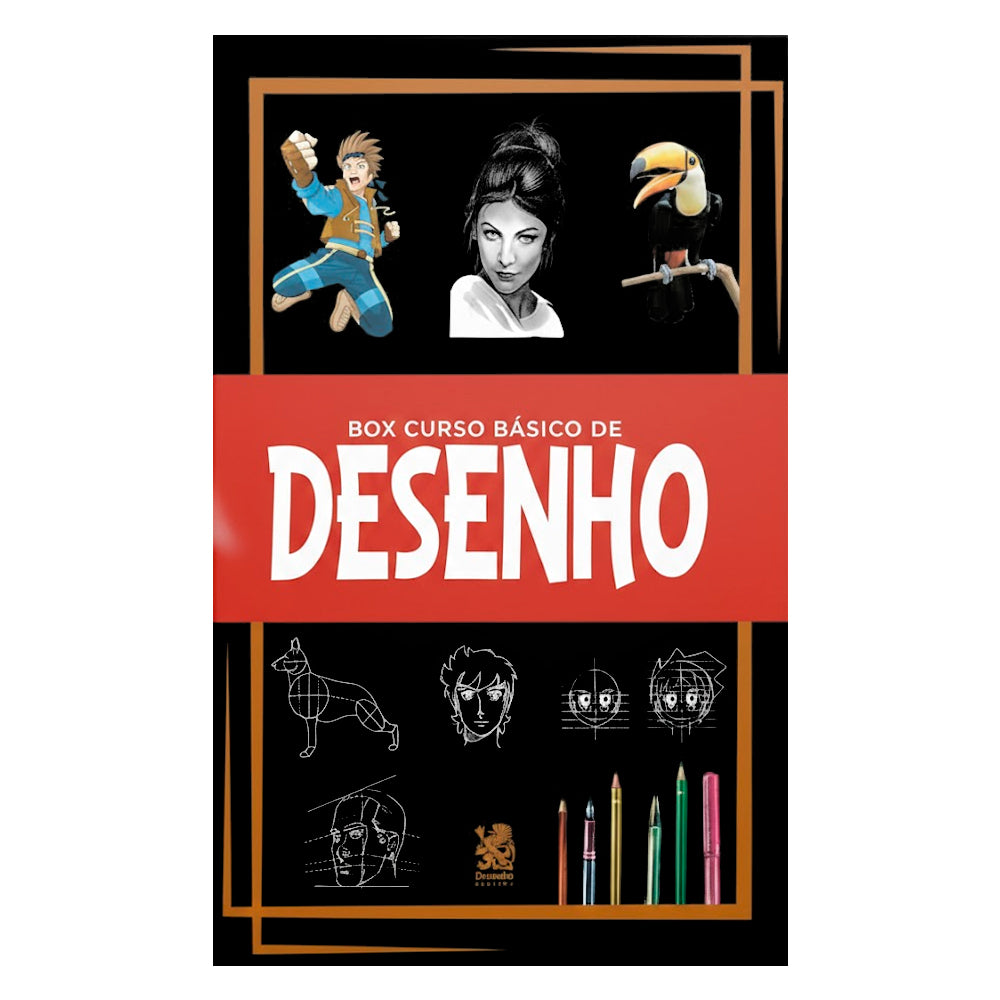 Curso Básico de Desenho | Box com 3 Livros